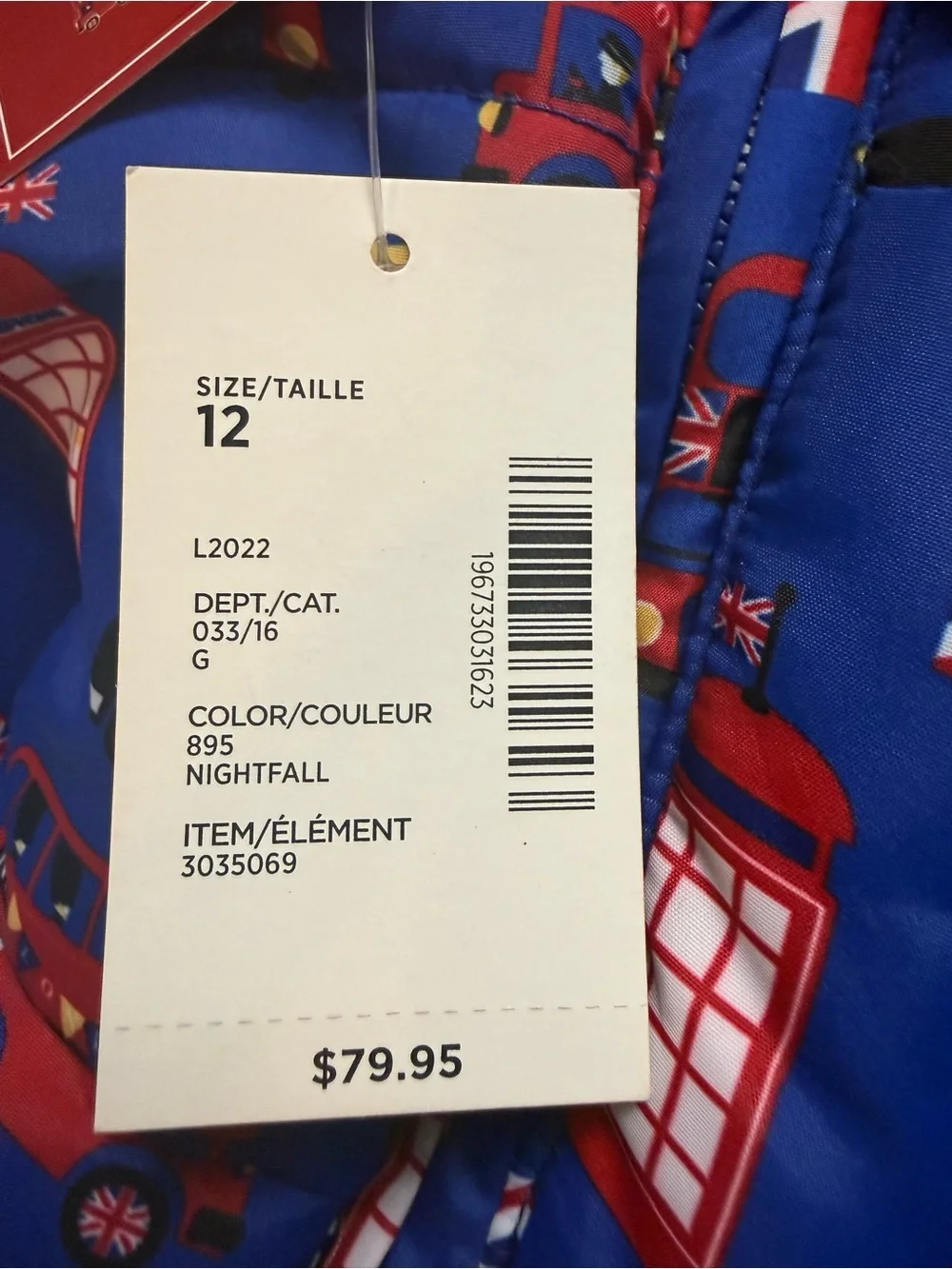 Gymboree warm blue